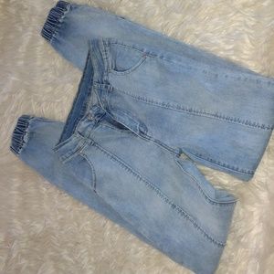 Jean joggers